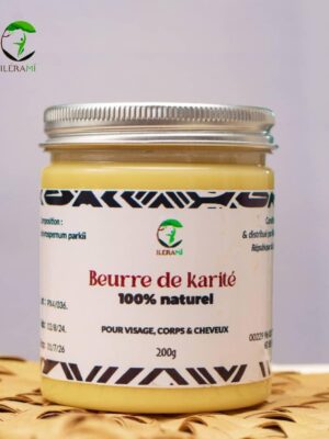 Beurre de Karité 100% Naturel – 200g