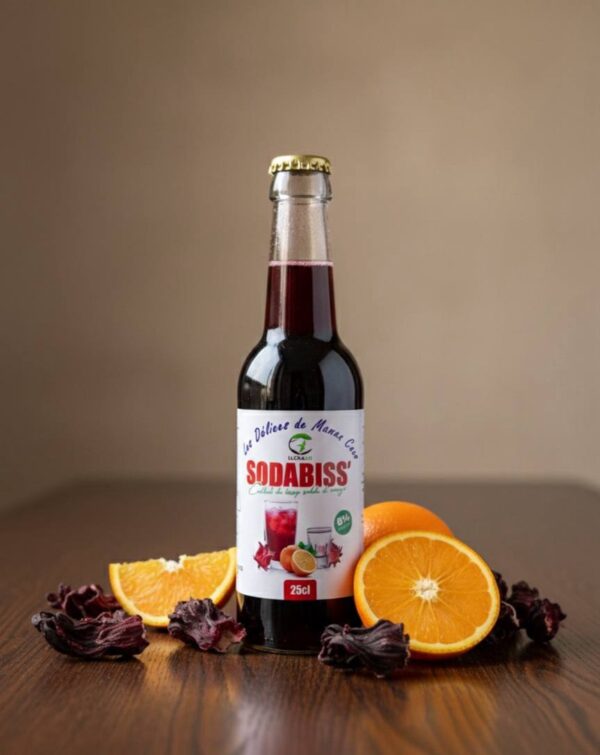 Sodabi'ss – Cocktail de Bissap, Sodabi & Orange 25 cl